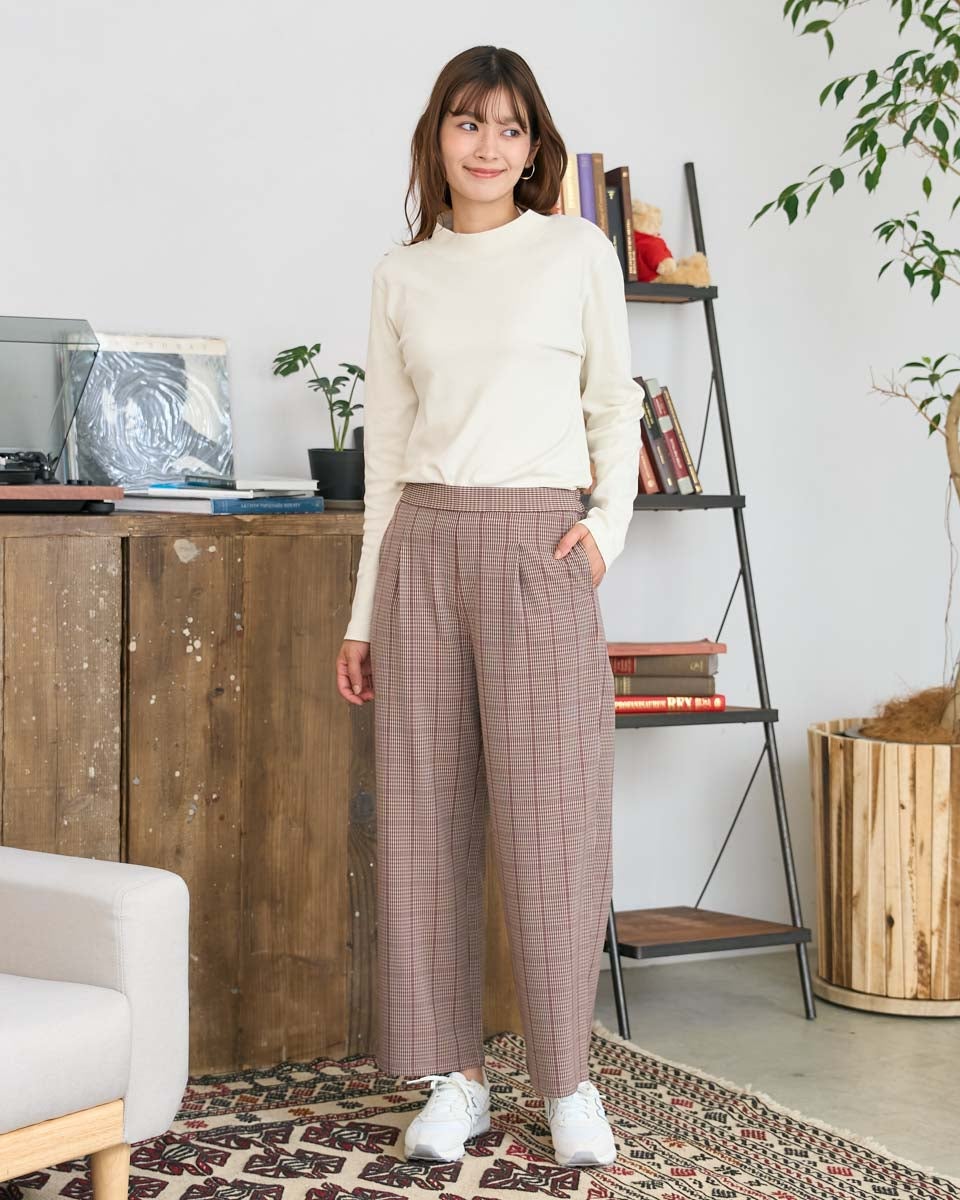 GoldenBear ゴールデンベア ストレッチチェックパンツ