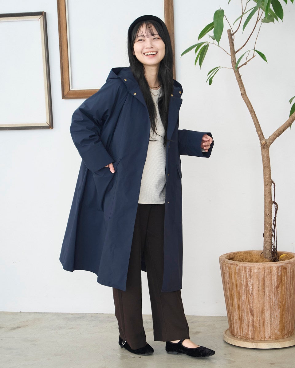 White Labelはっ水ロングコート | ゴールデンベアストア