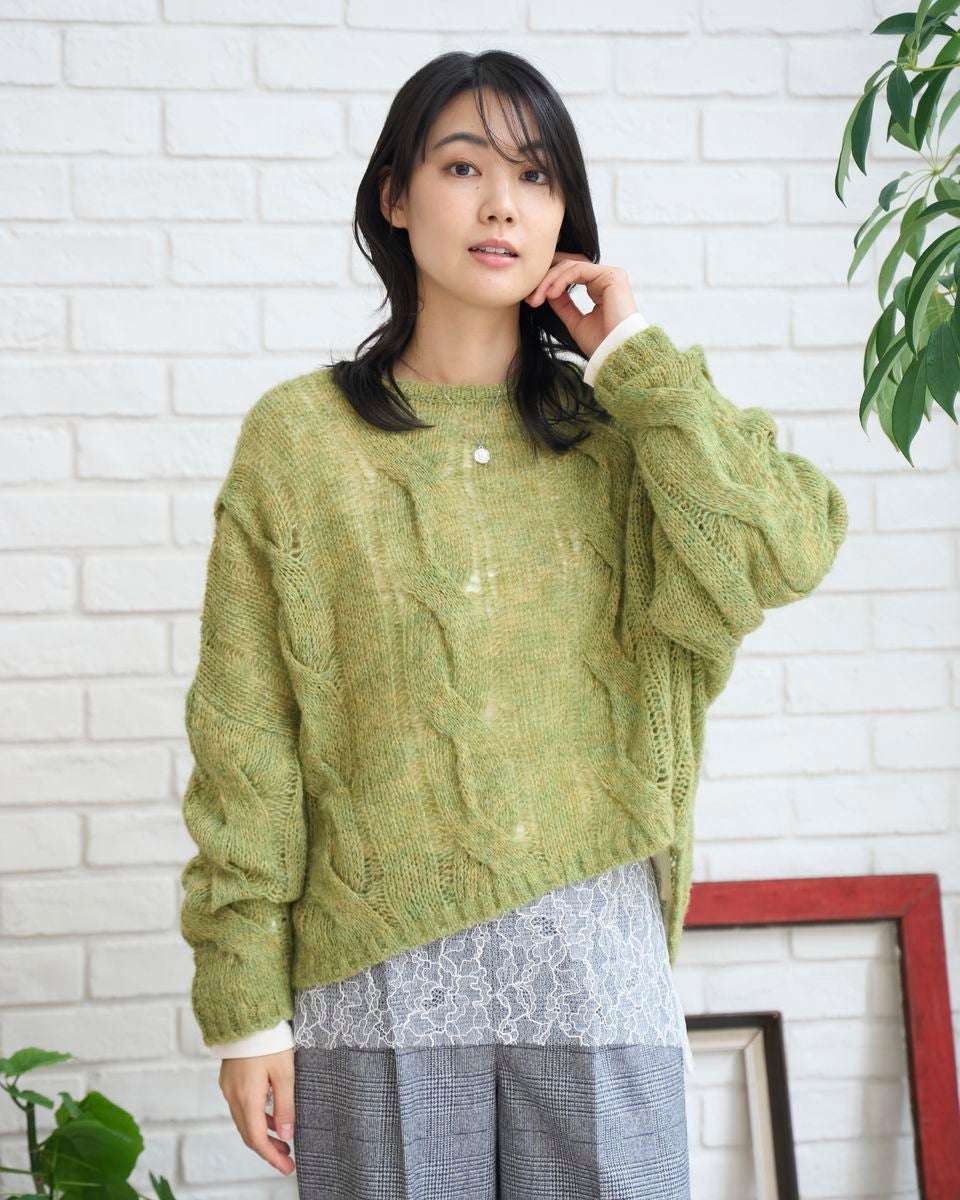 GoldenBear ゴールデンベア モヘアニット