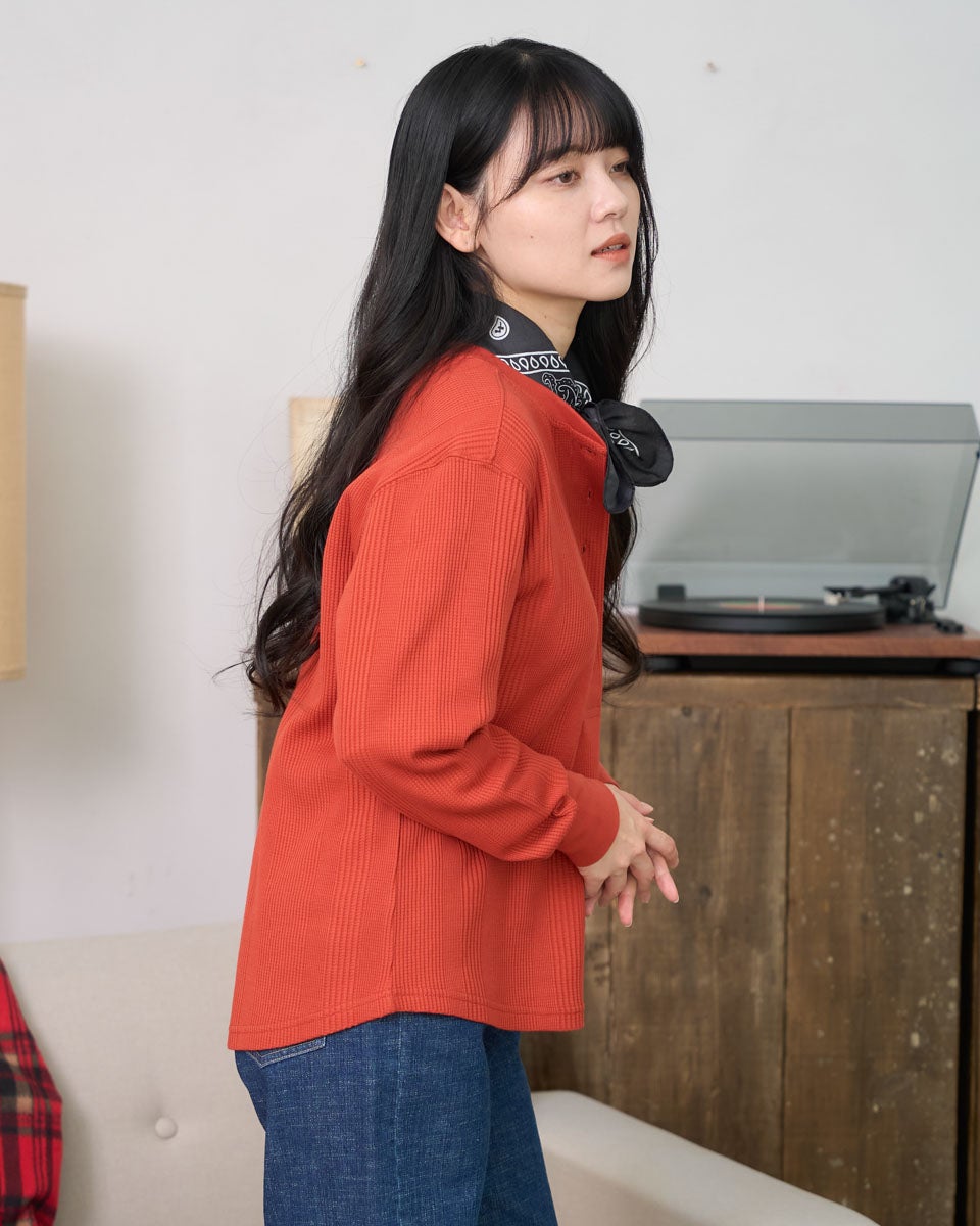 QUEEN SIZEヘンリーネックカットソー | ゴールデンベアストア