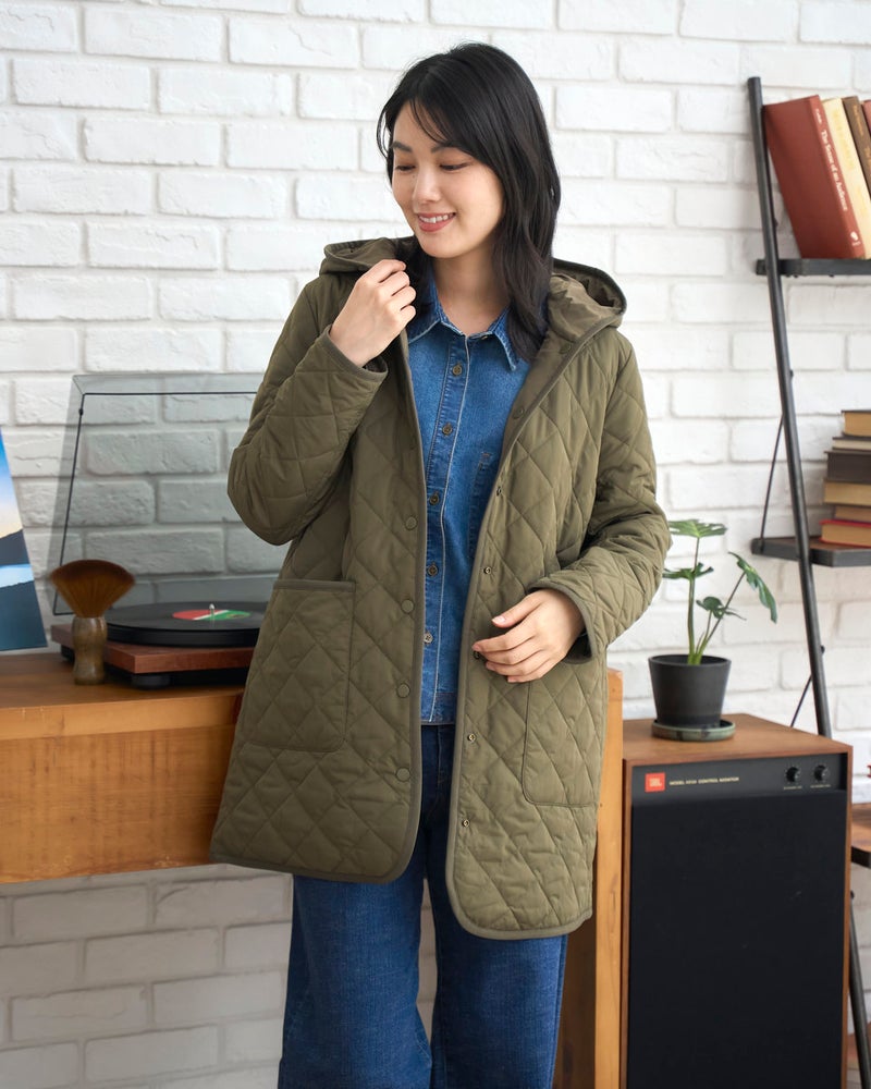 GoldenBear ゴールデンベア リバーシブル中綿キルトコート