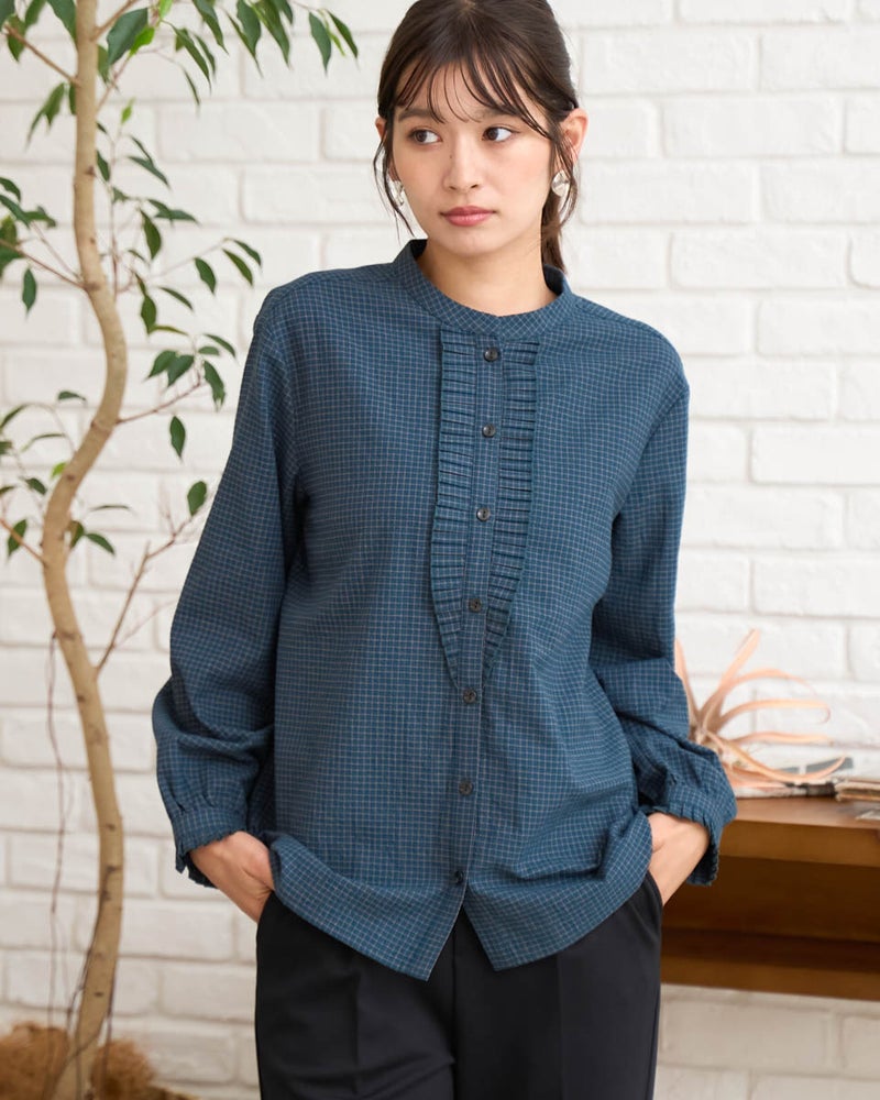 GoldenBear ゴールデンベア タックプリーツシャツ