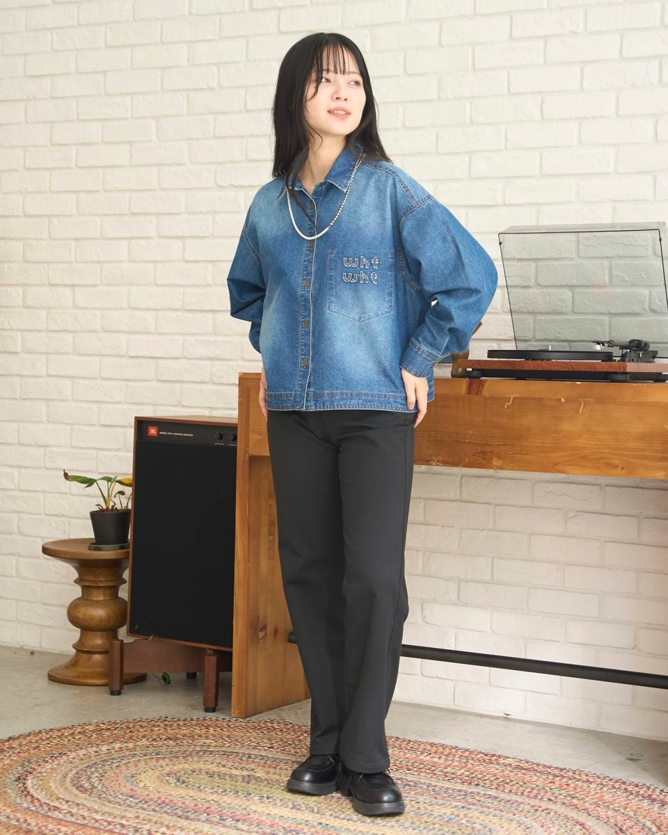GoldenBear ゴールデンベア 裏パウダーストレートパンツ